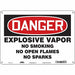 Safety Sign 10 inx14 in Aluminum