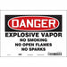 Safety Sign 7 inx10 in Vinyl