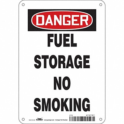 Safety Sign 10 inx7 in Aluminum