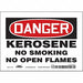 Safety Sign 5 inx7 in Vinyl