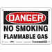 Safety Sign 5 in x 7 in Vinyl