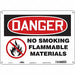 Safety Sign 10 inx14 in Polyethylene
