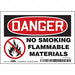 Safety Sign 3 1/2 inx5 in Vinyl