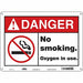 Safety Sign 10 inx14 in Polyethylene