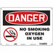 Safety Sign 10 inx14 in Aluminum