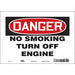 J8451 Safety Sign 7 inx10 in Vinyl