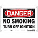 Safety Sign 7 in x 10 in Aluminum