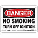 Safety Sign 5 in x 7 in Vinyl