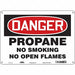 Safety Sign 10 inx14 in Aluminum