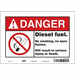 Safety Sign 7 inx10 in Vinyl