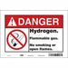 Safety Sign 7 in x 10 in Vinyl