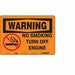 Safety Sign 10 inx14 in Aluminum