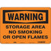 Safety Sign 10 in x 14 in Polyethylene