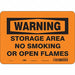 Safety Sign 7 in x 10 in Vinyl