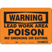 Safety Sign 7 in x 10 in Aluminum