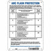 Safety Sign 10 inx7 in Polyethylene
