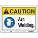 Safety Sign 10 inx14 in Polyethylene