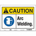 Safety Sign 10 in x 14 in Vinyl