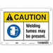 Safety Sign 7 inx10 in Polyethylene