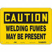 Safety Sign 7 in x 10 in Aluminum