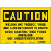 Safety Sign 10 inx14 in Vinyl
