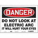 Safety Sign 10 in x 14 in Vinyl
