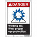 Safety Sign 14 inx10 in Polyethylene
