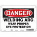Safety Sign 7 inx10 in Polyethylene