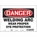 Safety Sign 7 inx10 in Vinyl