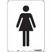 Safety Sign 14 in x 10 in Polyethylene