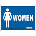 Safety Sign 10 in x 14 in Aluminum