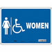 Safety Sign 10 in x 14 in Aluminum