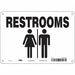 Safety Sign 7 in x 10 in Aluminum