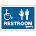 Safety Sign 7 in x 10 in Aluminum