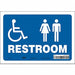 Safety Sign 7 in x 10 in Vinyl