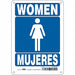 Safety Sign 10 in x 7 in Polyethylene