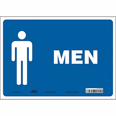 Safety Sign 10 in x 14 in Vinyl