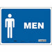 Safety Sign 10 in x 14 in Vinyl