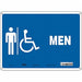 Safety Sign 10 in x 14 in Aluminum