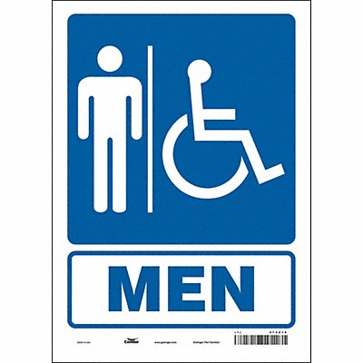 Safety Sign 14 in x 10 in Vinyl