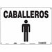 Safety Sign 14 in x 10 in Polyethylene