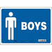 Safety Sign 10 in x 14 in Vinyl