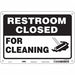 Safety Sign 7 in x 10 in Polyethylene