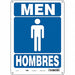 Safety Sign 14 in x 10 in Polyethylene