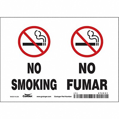 J7015 Safety Sign 5 inx7 in Vinyl
