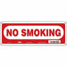Safety Sign 5 in x 14 in Polyethylene