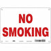 J7012 Safety Sign 7 in x 10 in Aluminum
