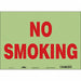 Safety Sign 10 in x 14 in Glow Vinyl