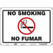 Safety Sign 10 inx14 in Polyethylene