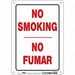 Safety Sign 10 in x 7 in Aluminum